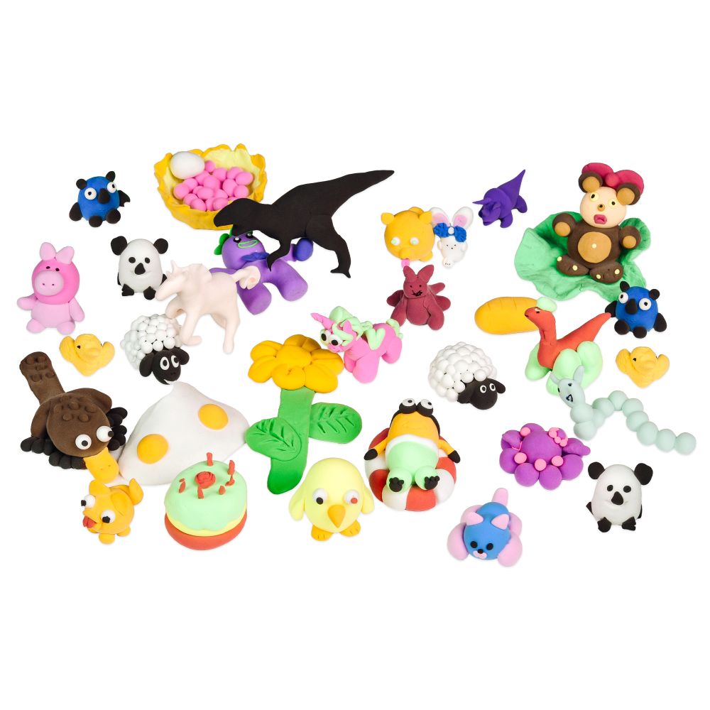 Набір для творчості "U'DO Clay 12 шт." Strateg