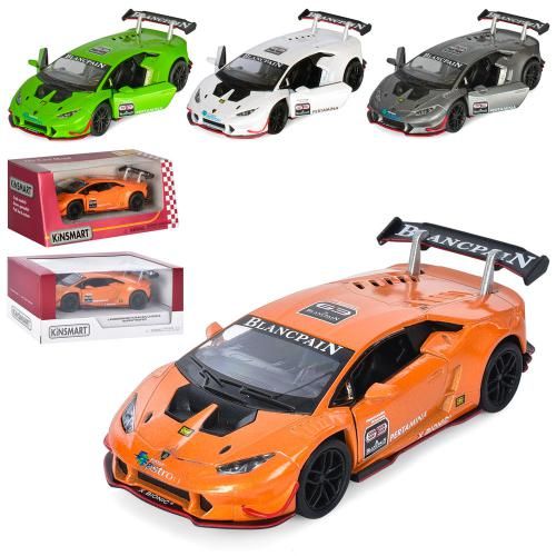Машинка іграшкова KT5389 W "Lamborghini Huracan Lp 620-2 Super"