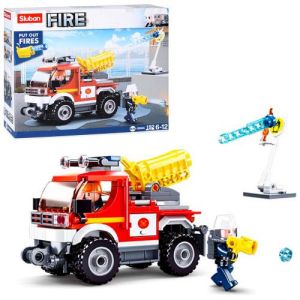 Конструктор SLUBAN M38-B0965 "Fire": Пожежна машина