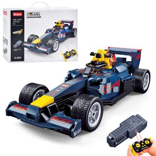 Конструктор SLUBAN M38-B1023 "Power Bricks": Гоночний автомобіль на радіокеруванні