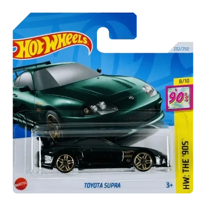 Машинка Базова Hot Wheels Toyota Supra The `90S 1:64 HTB09 Green
