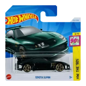Машинка Базова Hot Wheels Toyota Supra The `90S 1:64 HTB09 Green