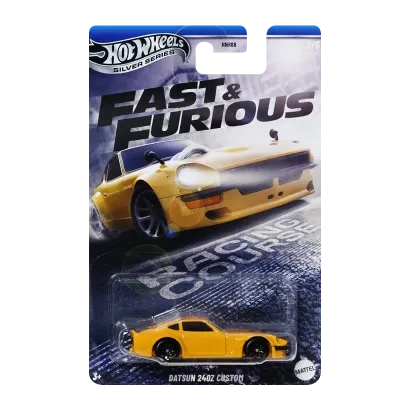 Тематична Машинка Hot Wheels Datsun 240Z Custom Fast & Furious 1:64 JBY41 Yellow
