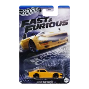 Тематична Машинка Hot Wheels Datsun 240Z Custom Fast & Furious 1:64 JBY41 Yellow