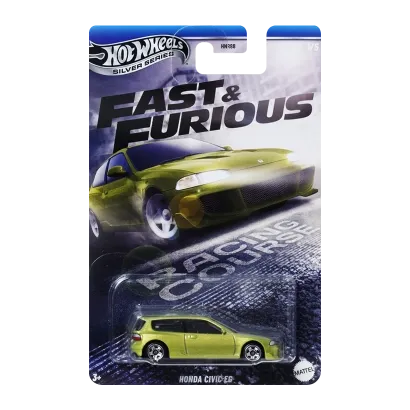 Тематична Машинка Hot Wheels Honda Civic EG Fast & Furious 1:64 JBY39 Green