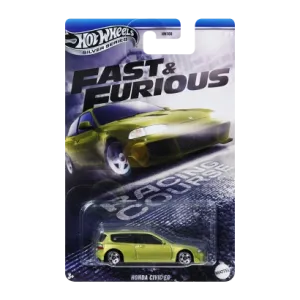 Тематична Машинка Hot Wheels Honda Civic EG Fast & Furious 1:64 JBY39 Green