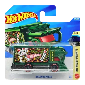 Машинка Базова Hot Wheels Raijin Express HW Art Cars 1:64 JJJ27 Green