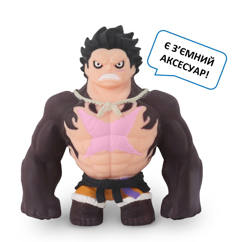 Стретч-іграшка ELASTIKORPS серії "One piece" – ЛУФФІ 4 ГІР. ПРУЖНА ЛЮДИНА