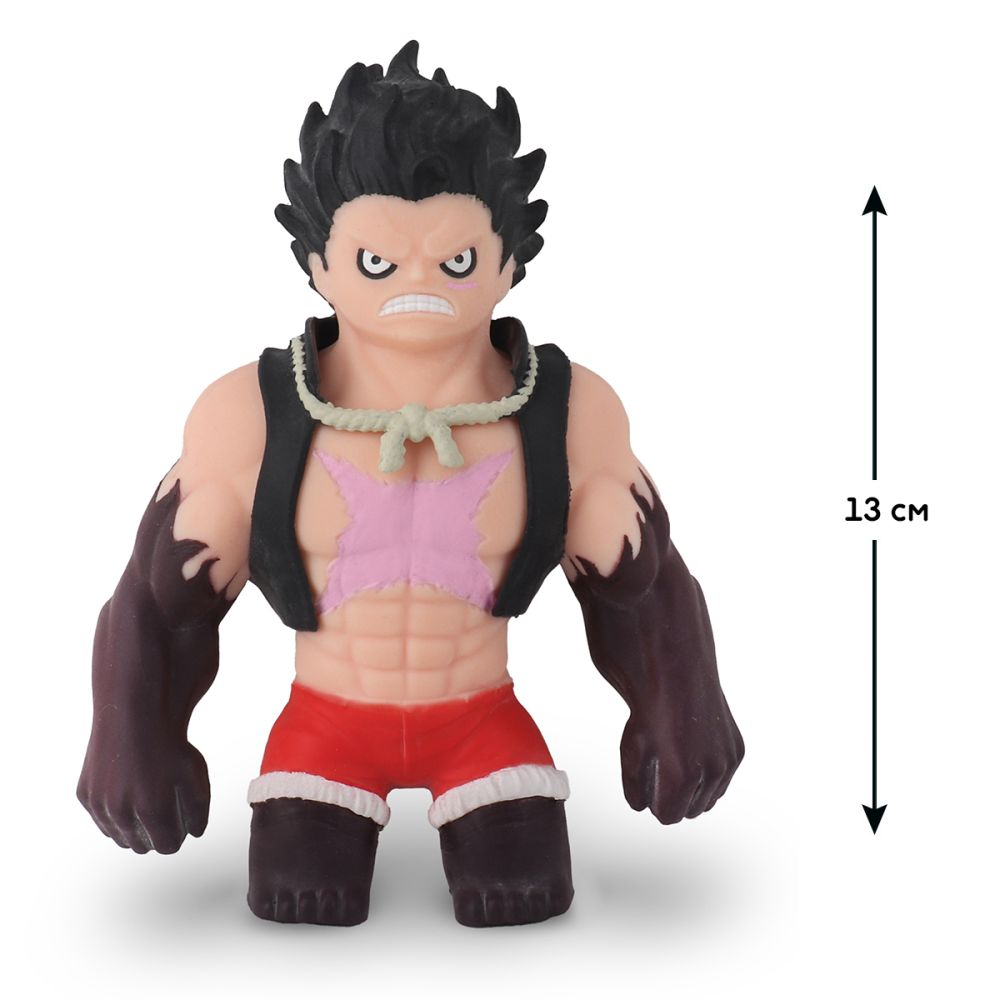 Стретч-іграшка ELASTIKORPS серії "One piece" – ЛУФФІ 4 ГІР. ЛЮДИНА-ЗМІЯ