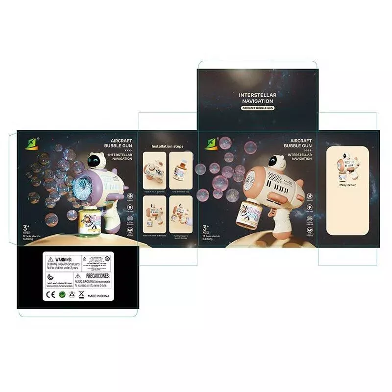 Пістолет з мильними бульбашками 636-77 (48)