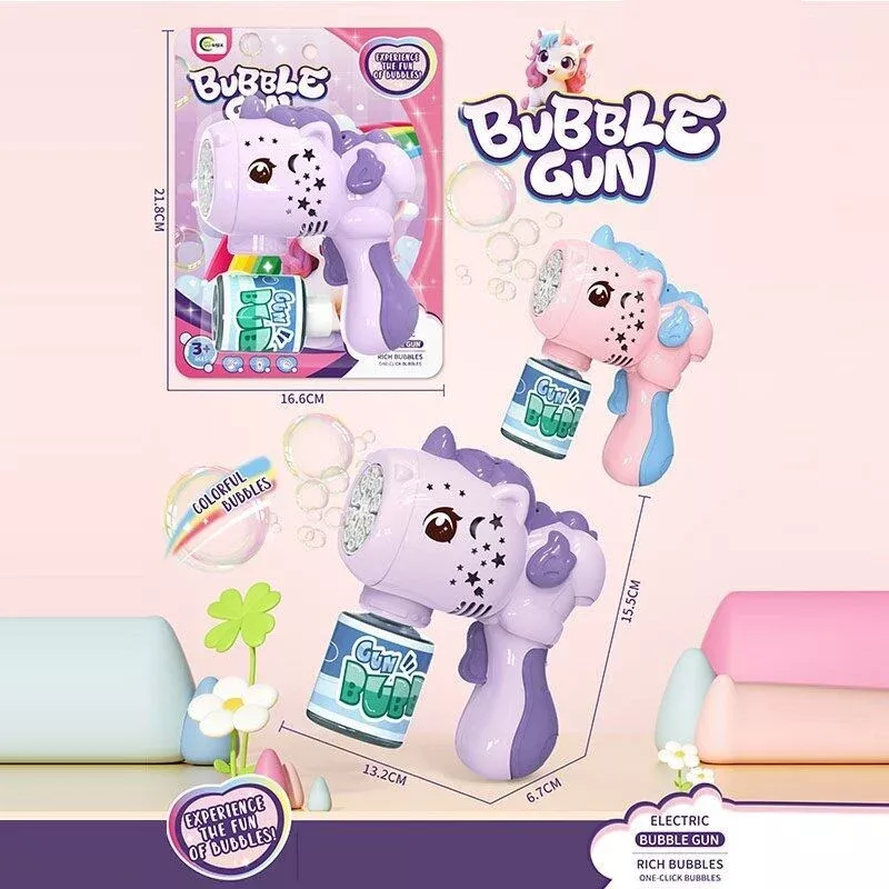 Пістолет з мильними бульбашками 668-88 (80) “Єдиноріг”