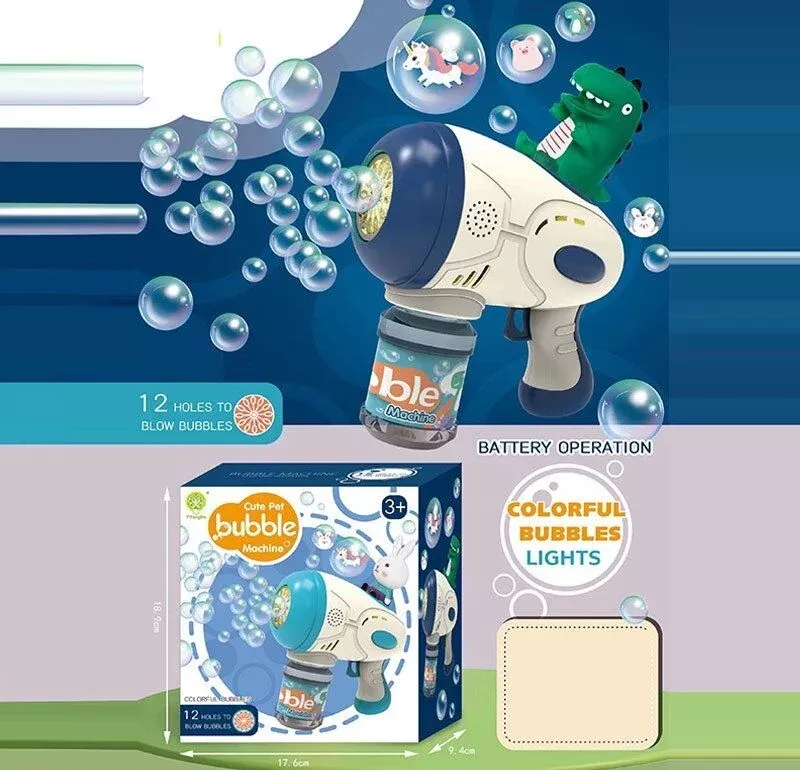 Пістолет з мильними бульбашками 7778 D (64)