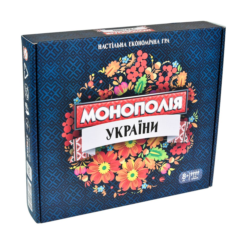 Настільна гра Strateg Монополія України економічна українською мовою