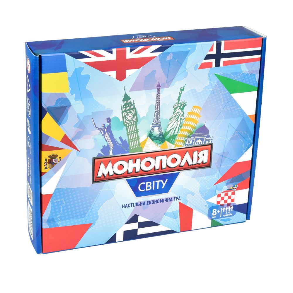 Настільна гра Strateg Економіка світова монополія українською мовою