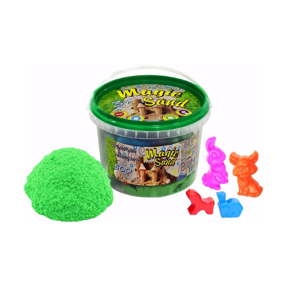 Кінетичний пісок Strateg Magic Sand жовтий з ароматом банана