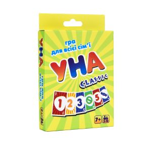 Настільна гра Strateg УНА classic карткова розважальна українською мовою