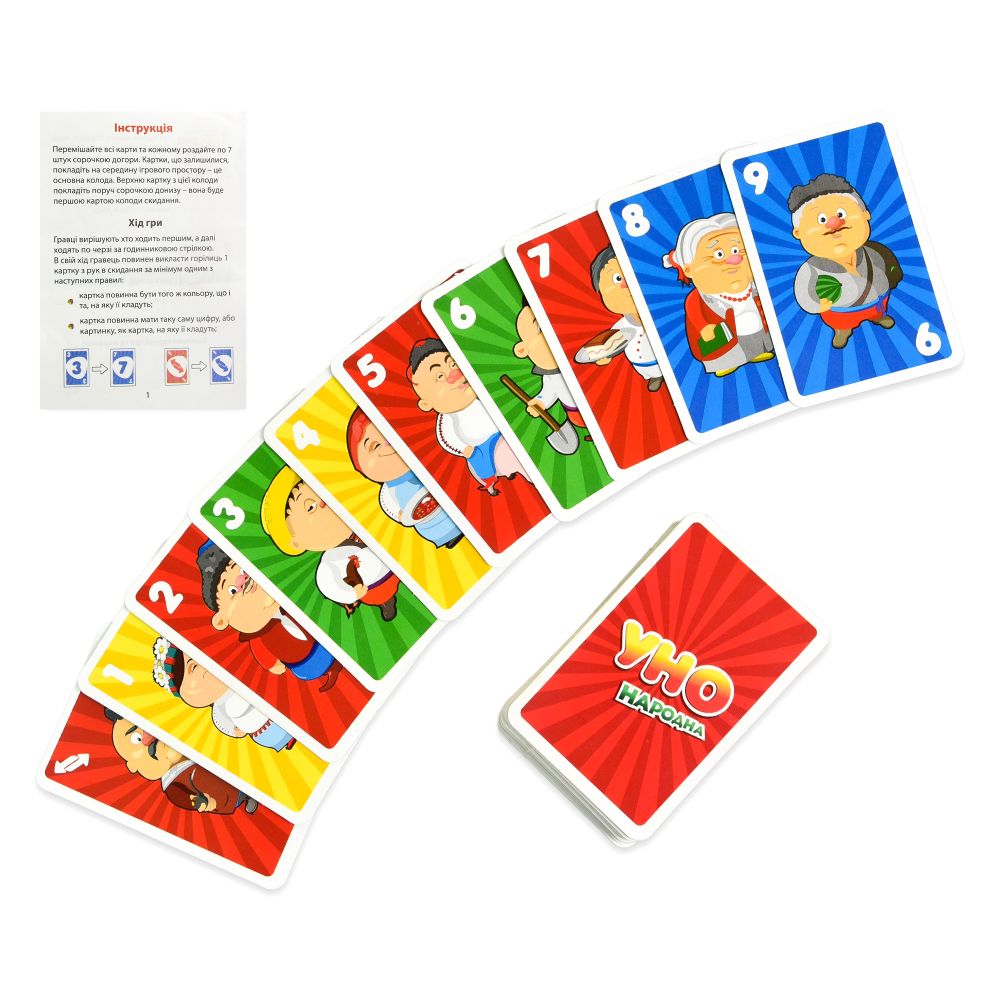 Гра Strateg UNO Народна українською мовою