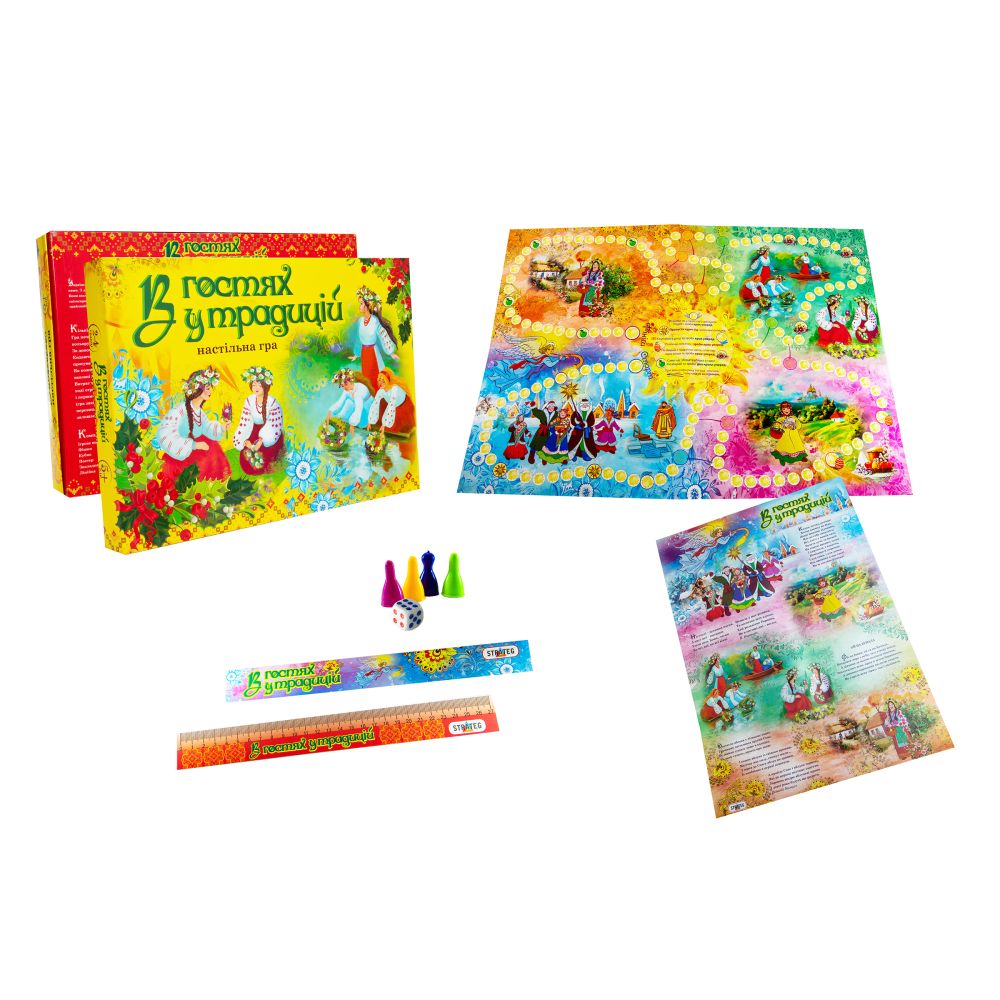 Настільна гра Strateg В гостях у традицій української мови