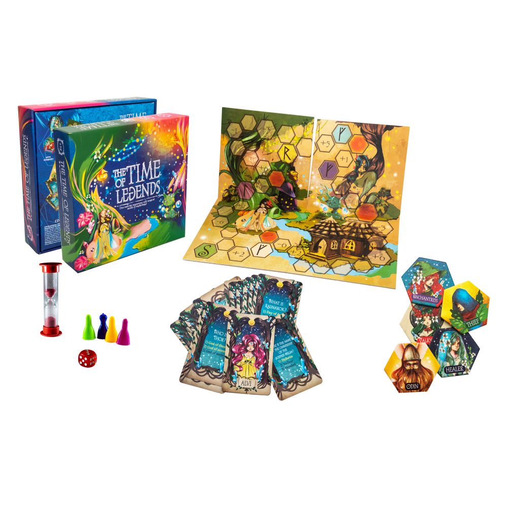 Настільна гра Strateg The time of legends розважальна англійською мовою