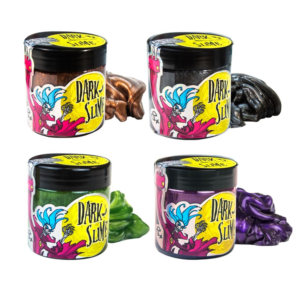 Слайм Strateg Dark slime українською мовою перламутровий