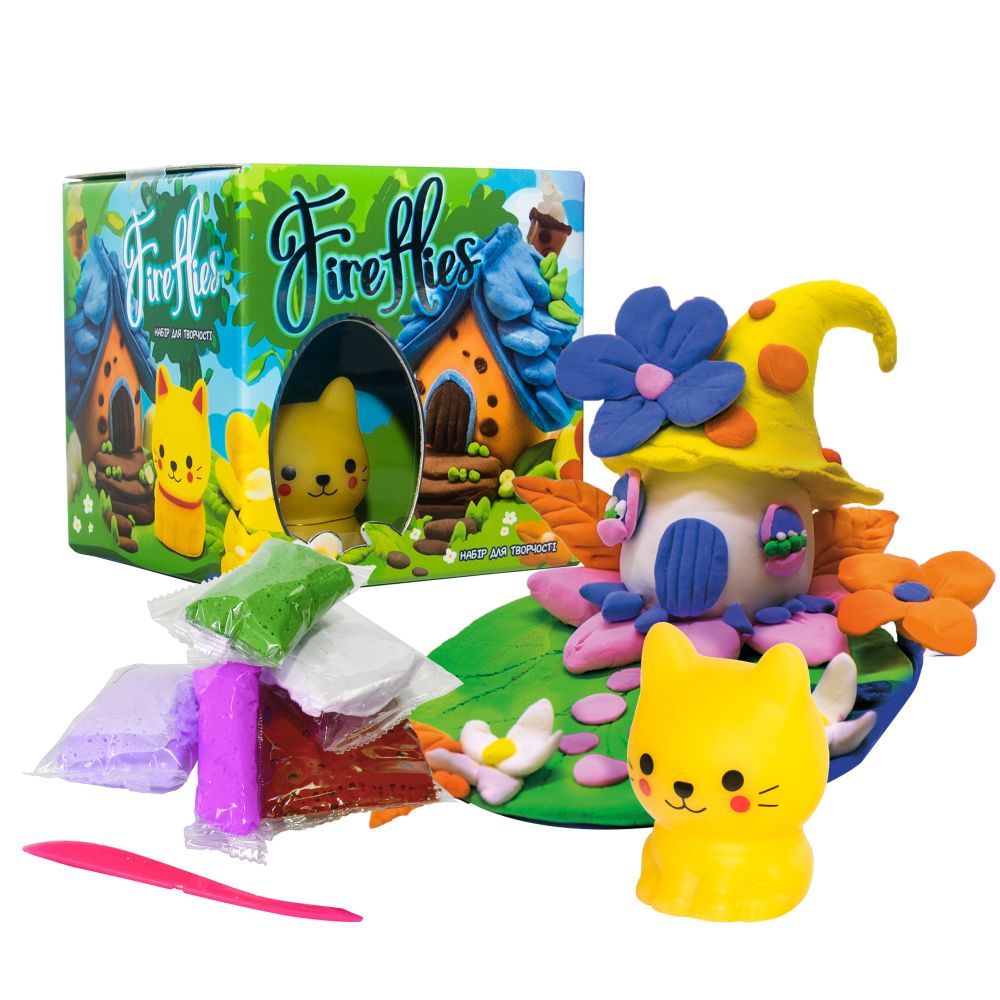Набір для творчості Strateg Fireflies - зайченя українською мовою