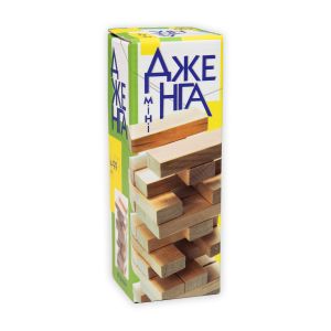 Настільна гра Strateg Дженга "Міні" 48 брусків