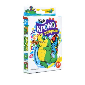 Карткова гра Strateg Крокозаврик розважальна українською мовою