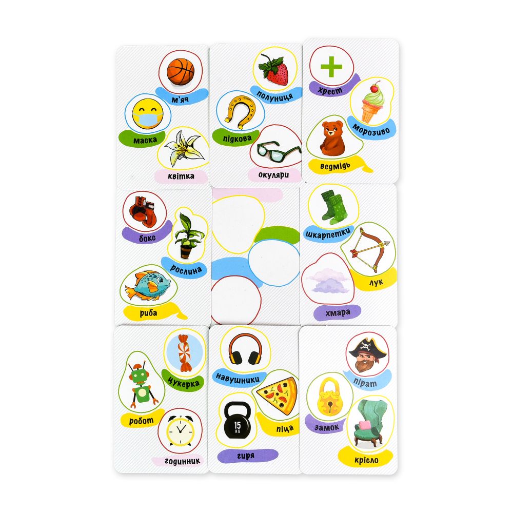 Карткова гра Strateg Крокозаврик розважальна українською мовою