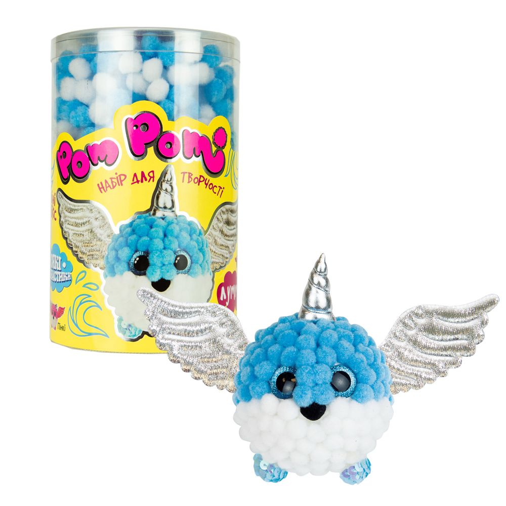 Набір для творчості Strateg Pom pom Луммі українською мовою