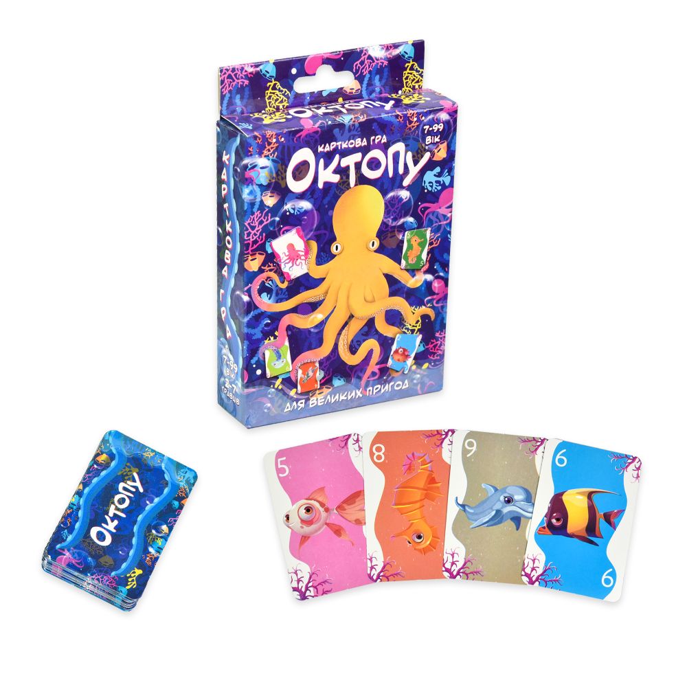 Настільна гра Strateg Октопу українською