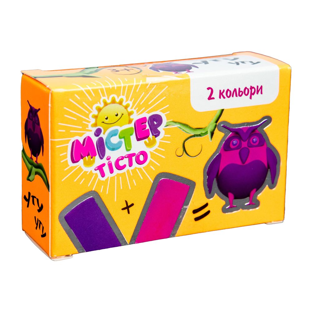 Набір для творчості Strateg Містер тісто - Сова українською мовою