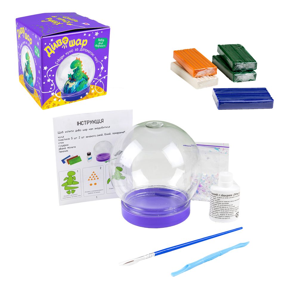 Набір для творчості Strateg Диво шар - поні українською мовою