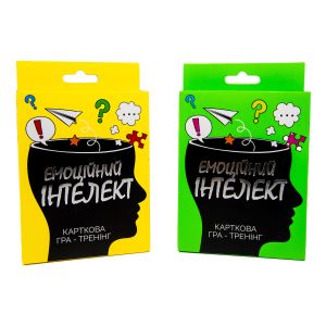 Карткова гра Strateg Емоційний інтелект розважальна гра-тренінг українською мовою