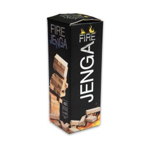 Настільна гра Strateg Дженга "Fire Jenga" 48 брусків