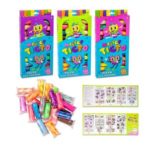 Набір для творчості Містер тісто 22 штук Strateg українською мовою