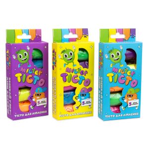 Набір для творчості Містер тісто 5 штук Strateg українською мовою