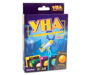 Карткова гра Strateg УНА космічна українською мовою