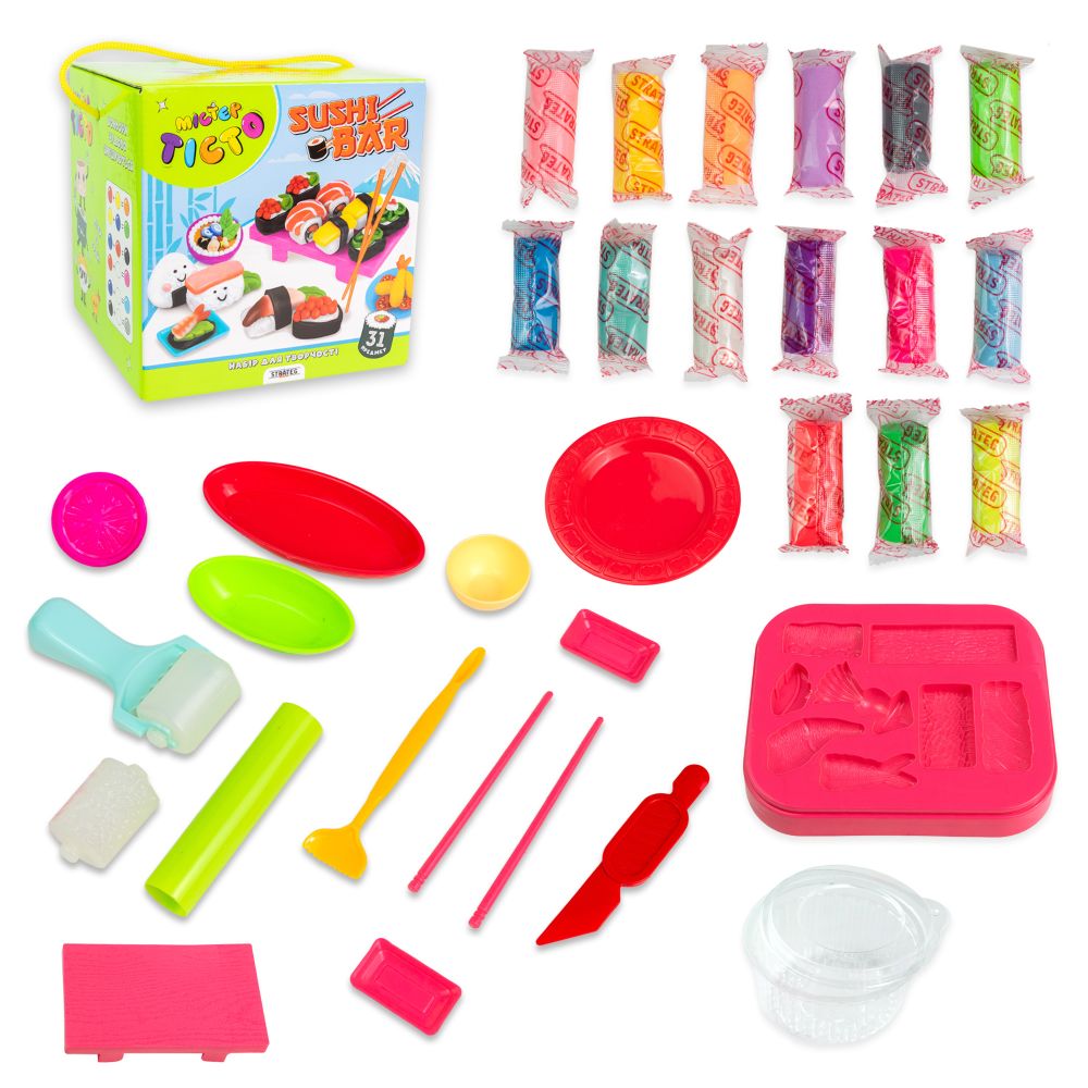 Набір для творчості Містер тісто Sushi Bar Strateg українською мовою