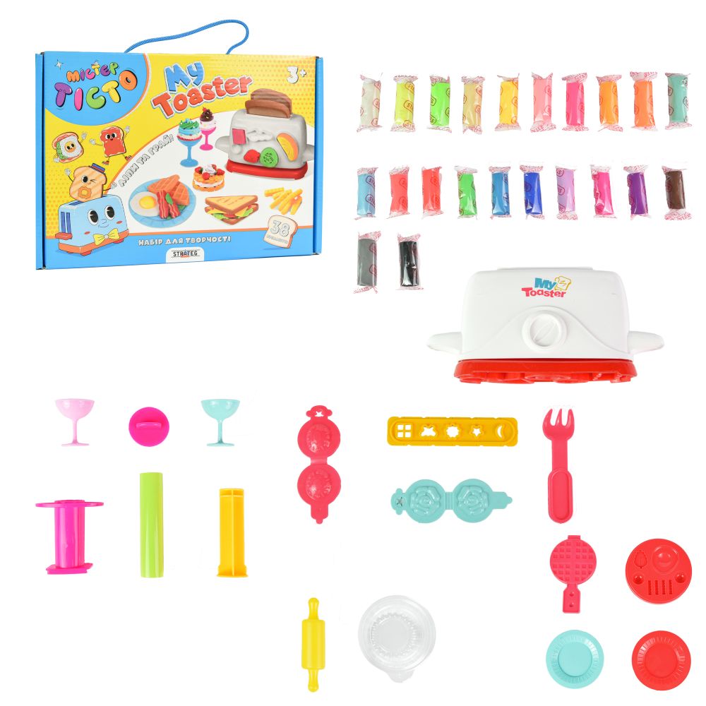 Набір для творчості Містер тісто My Toaster Strateg українською мовою