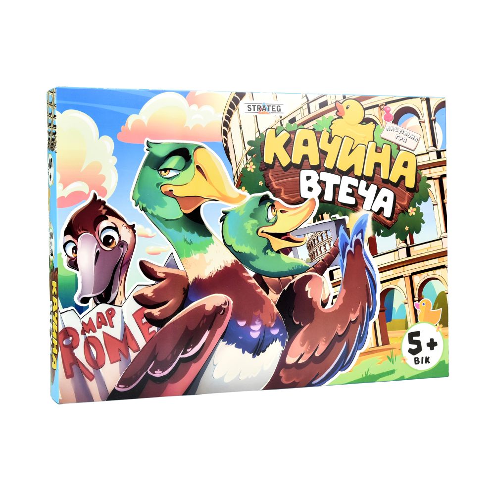 Настільна гра Strateg Качина втеча українською мовою