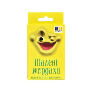 Настільна гра Strateg Шалені мордахи українською мовою