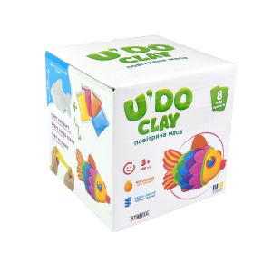 Набір для творчості Strateg "Рибка U'DO Clay"