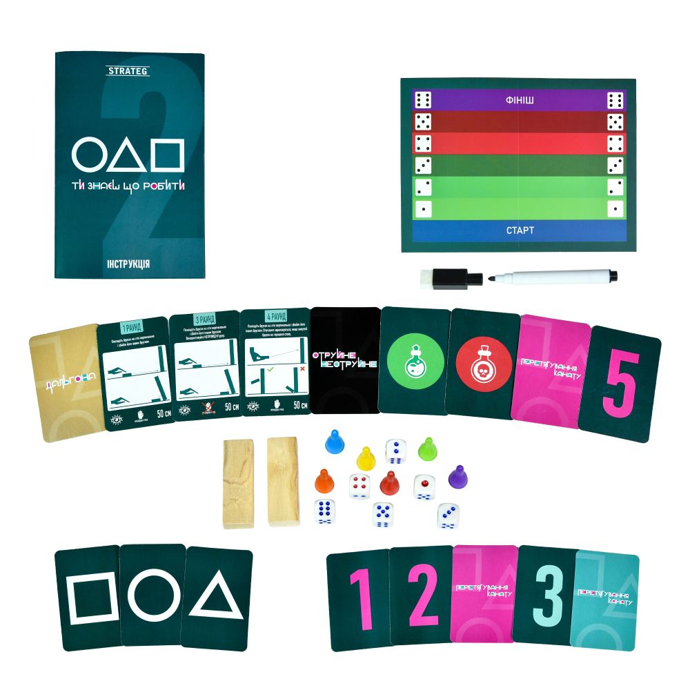 Настільна гра Strateg Ти знаєш що робити 2