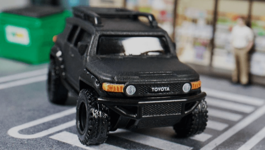 Машинка Premium Hot Wheels Toyota FJ Cruiser Fast & Furious 1:64 HRT99 Black