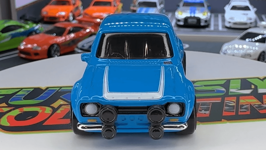 Тематична Машинка Hot Wheels 1970 Ford Escort RS1600 Brian O'Conner Fast & Furious 1:64 JBY32 Blue