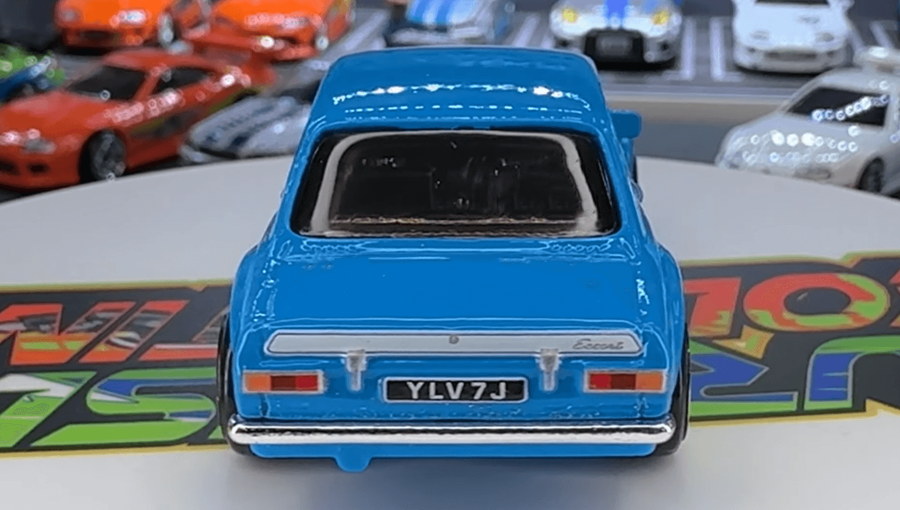 Тематична Машинка Hot Wheels 1970 Ford Escort RS1600 Brian O'Conner Fast & Furious 1:64 JBY32 Blue