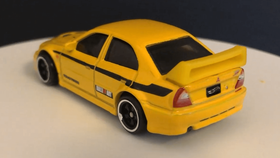 Тематична Машинка Hot Wheels Mitsubishi Lancer Evolution VI '90s Street Scene 1:64 JCB58 GDG44 Yellow