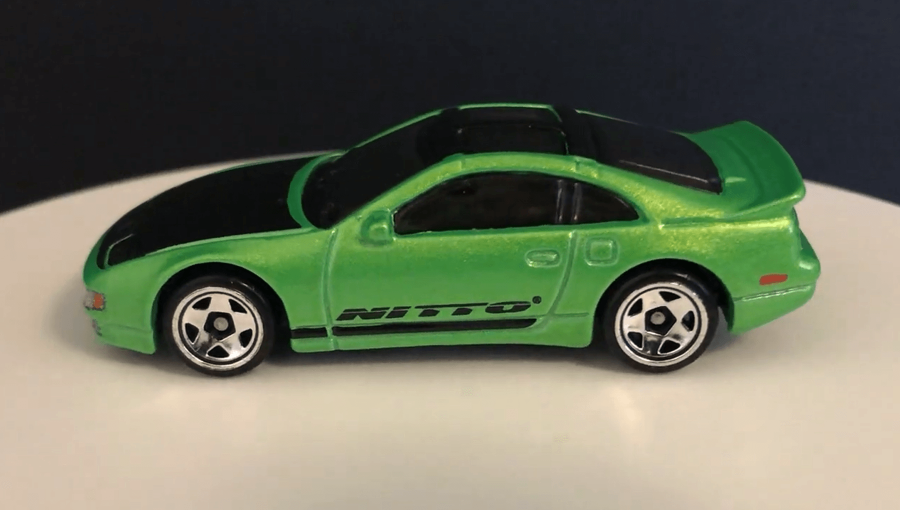 Тематична Машинка Hot Wheels Nissan 300ZX Twin Turbo '90s Street Scene 1:64 JCB59 GDG44 Green