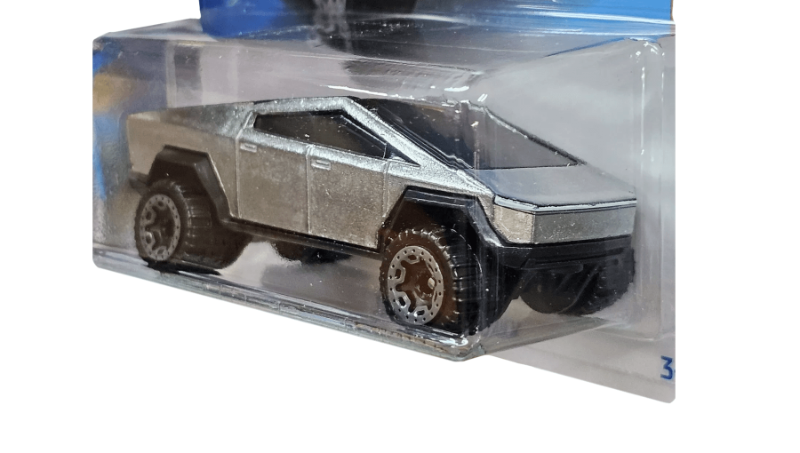 Машинка Базова Hot Wheels Tesla Cybertruck Rolling Metal 1:64 HTB55 Silver