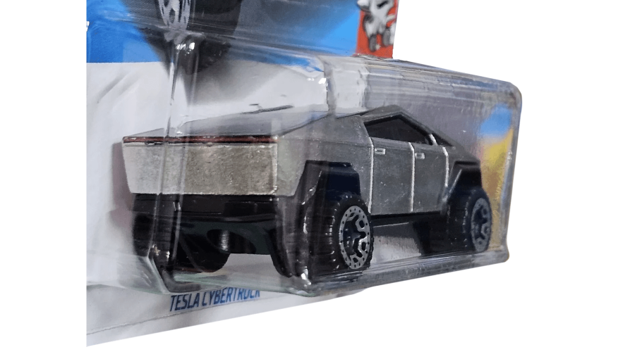 Машинка Базова Hot Wheels Tesla Cybertruck Rolling Metal 1:64 HTB55 Silver